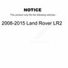 Kugel Front Wheel Bearing Hub Assembly For 2008-2015 Land Rover LR2 70-513337